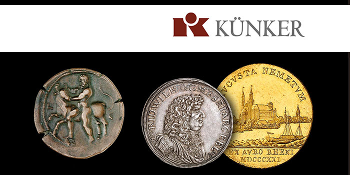 Künker Auctions 347-349: From Roman Egypt to the Margraviate of Brandenburg