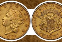 PCGS Around the World – An 1859-O United States Double Eagle Appears in Europe