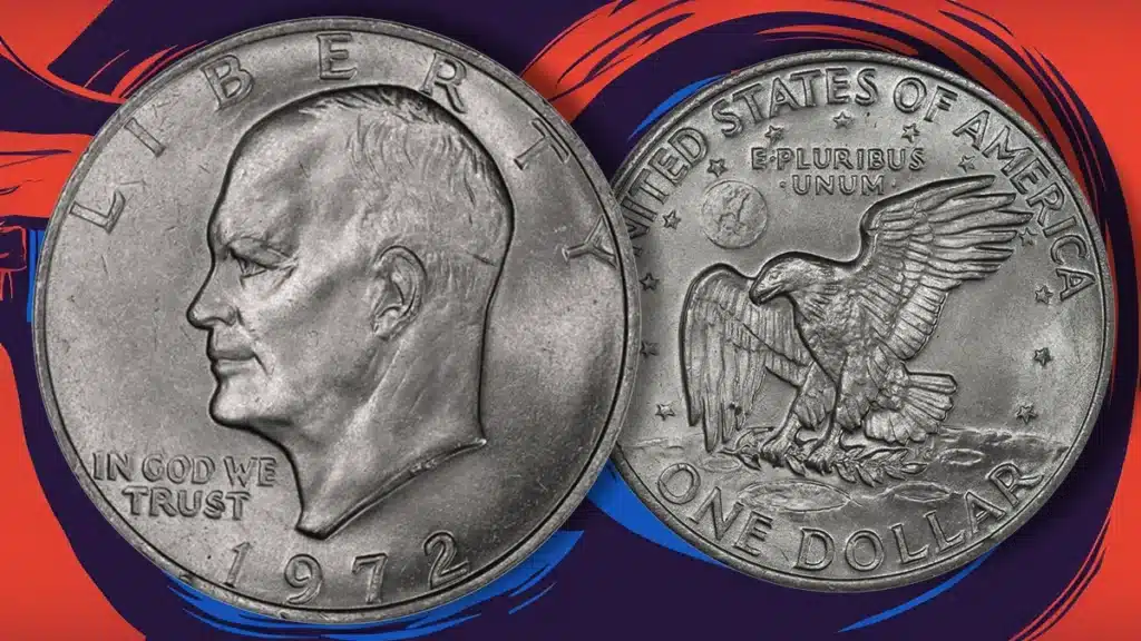 1972 Eisenhower Dollar. Image: CoinWeek.