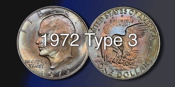 United States 1972 (P) Eisenhower Dollar