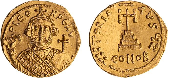 The Changing Iconography of Byzantine Gold Coins