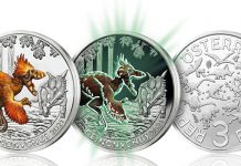 Austrian Mint Reveals Latest Glow-in-the-Dark Dinosaur Coin from Supersaurs Series