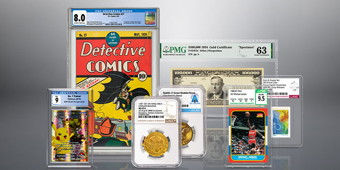 Certified Collectibles Group (CCG) and Numismatic Guaranty Corporation (NGC)