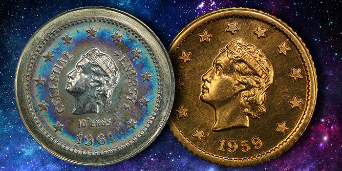 The Coinage of the Micronation of Celestial Space: PCGS