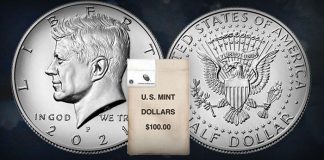 2021 Kennedy Half Dollar Product Options Available May 11 From US Mint