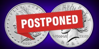 US Mint Postpones Remaining 2021 Morgan, Peace Dollar Pre-Order Windows