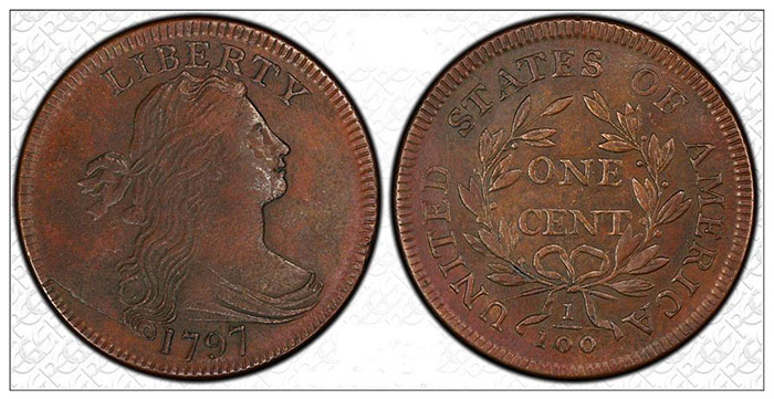 Live or Memorex- a Dark Side Struck Counterfeit 1797 Large Cent