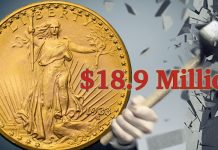 1933 Double Eagle Demolishes Record, Sells for $18.9 Million