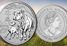 10 Kilo Silver Coin From Perth Mint Celebrates Year of the Ox 2021