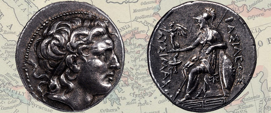 Stack's Bowers Featuring Exceptional Fine Style Lysimachos Tetradrachm in June CCO Auction