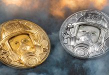 Gold and Platinum Premium Firefighter Coins New From CIT