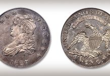 Stack's Bowers August ANA Auction to Feature Landmark 1827/3/2 Quarter Dollar Rarity