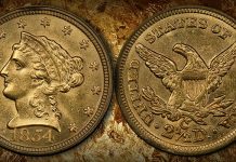 Douglas Winter Numismatics Sells Finest Known 1854-C Quarter Eagle