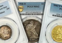 1898-S Barber Quarter, 1846/5-O $10 Gold Eagle Variety Among David Lawrence Rare Coin Highlights