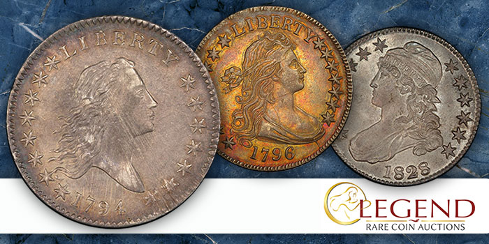 Monedas raras legendarias para ofrecer la colección de Chicago de medio dólar temprano en la subasta Regency 47