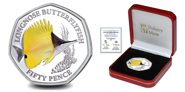 Next to Last 50p Coin in Sea Creatures Series Available Now - Vimarsana News