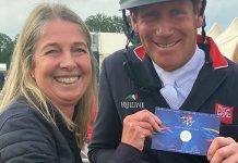 Pobjoy Mint Presents Team GB Equestrian Athlete Oliver Townend With 50p Olympic Coin