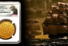 1715 Royal Mexican 8 Escudos Offered by Heritage at ANA World Coin Auction