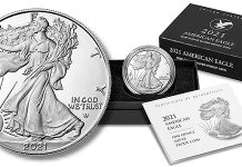 Redesigned 2021 San Francisco American Eagle Silver Proof Coin Available August 12