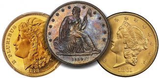 Major US Rarities and Key Coins at ANA Heritage Platinum Night and Signature Auction