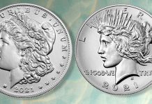 US Mint Opens Pre-Order Windows for Remaining 2021 Morgan, Peace Dollars August 3 and 10