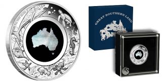 Perth Mint Coin Profiles - Australia 2021 Great Southern Land 1oz Silver Proof Mother of Pearl Coin