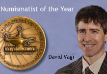David Vagi, NGC Ancients Director and Finalizer, Selected 2021 Numismatist of the Year
