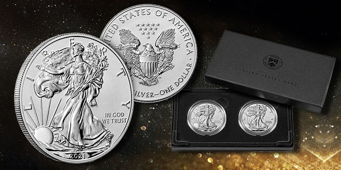 United States Mint to Release Set of 2021 Reverse Proof American Silver Eagles Sept. 13