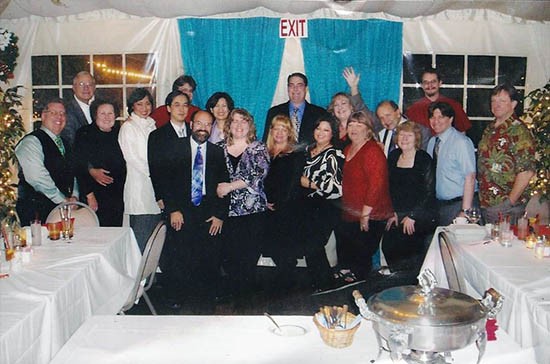 2007 CDN holiday party - Jim Bisognani, Keith Zaner