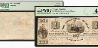 Rare Obsolete Texas Banknote Highlights From Stack's Bowers September CCO Auction