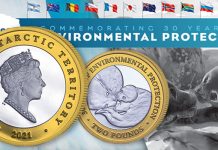 New 2-Coin Bimetallic Series Commemorates 30 Years of Environmental Protocol in Antarctica
