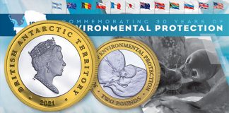 New 2-Coin Bimetallic Series Commemorates 30 Years of Environmental Protocol in Antarctica