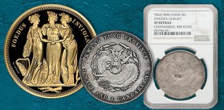 Asian Coins Showcased in Autumn Heritage Hong Kong Auction