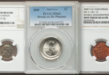 Error Coins Featured in Heritage Showcase Auction October 6