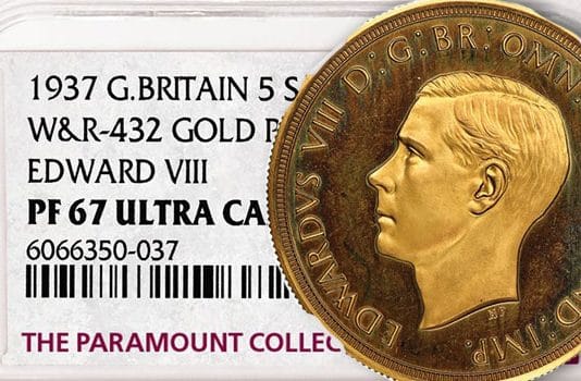 Edward VIII Pattern Leads Group of NGC-Certified Rare Coins in MDC Monaco Sale