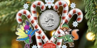 United States Mint Chrismtas Ornaments on Sale October 21