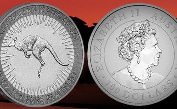 Perth Mint Coin Profiles - Australia 2022 Kangaroo 1oz Platinum Bullion Coin
