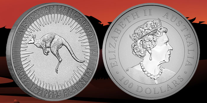 Perth Mint Coin Profiles - Australia 2022 Kangaroo 1oz Platinum Bullion Coin