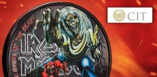 New Silver Coin Celebrates 40 Years of Iron Maiden's Number of the Beast