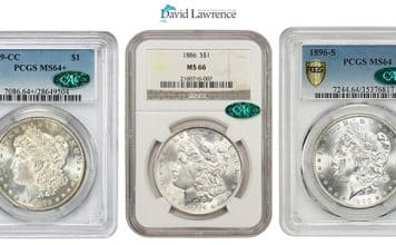 David Lawrence Rare Coins Offering Hillsborough Collection of Morgan Dollars With Strong Eye Appeal