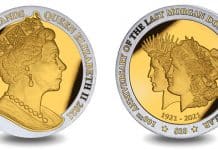 GoldClad 1oz Silver Proof Morgan-Peace Dollar Coin Now Available From Pobjoy Mint