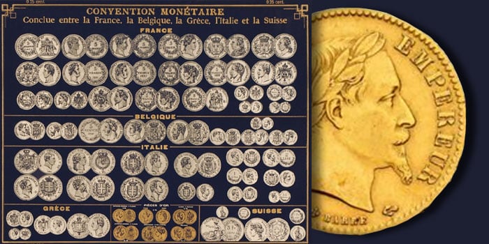 A Brief History of the Latin Monetary Union and Its Coins