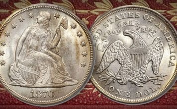 Top Pop 1870 Seated Dollar Featured in Stack's Bowers November Showcase Auction
