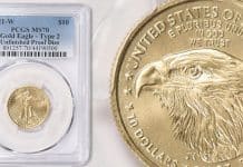 U.S. Mint Confirms Total Number of Gold Eagle Errors Released