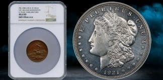 Heritage Showcase Auction to Feature Chapman Proof Morgan Dollar