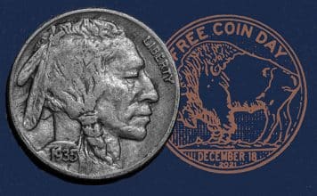 Dealers Mark December 18, 2021 as Free Coin Day & Encourage Collectors to Give This Holiday Season