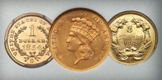 Heritage Features Gold Dollars and Threes in The Redding Collection Part 2