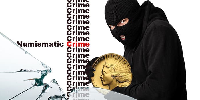 Numismatic Crime - Bullion Stolen From Storage, Coins Stolen From Mail