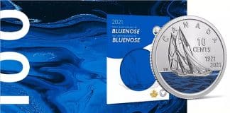 Royal Canadian Mint Celebrates 100th Anniversary of Bluenose With Circulating Coin First