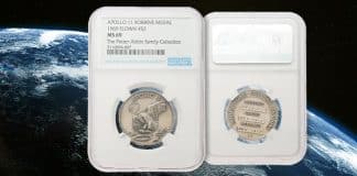Apollo-Flown Robbins Medallions From Buzz Aldrin Family Offered at Heritage Auctions